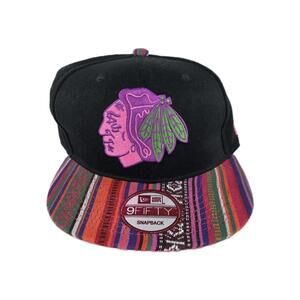 Chicago Blackhawks 9Fifty The Dude Aztec Print Adjustable Hat Snapback Cap